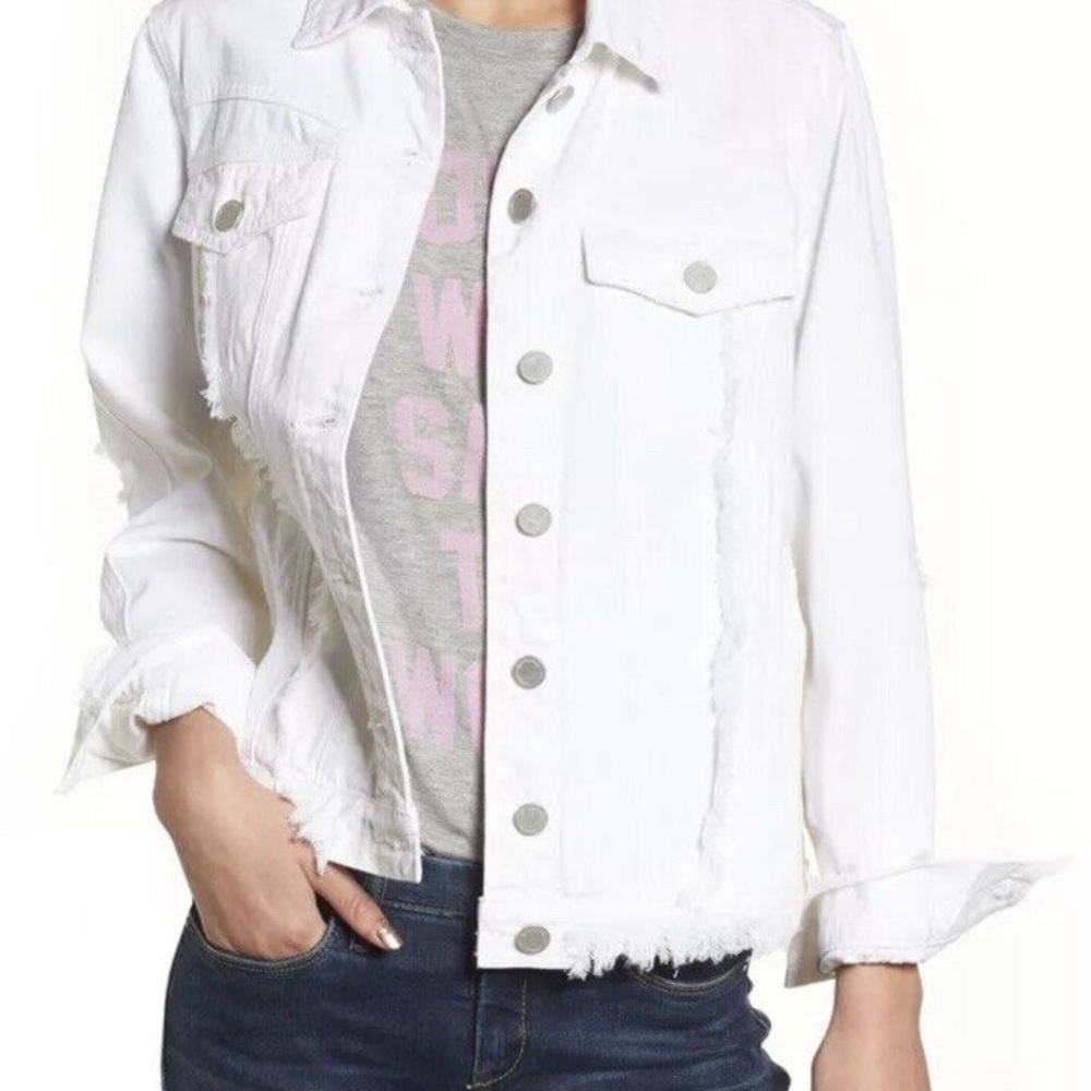 Distressed Denim Jacket